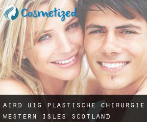 Aird Uig plastische chirurgie (Western Isles, Scotland)