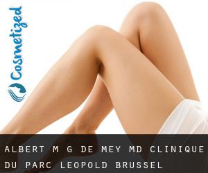 Albert M. G. DE MEY MD. Clinique Du Parc Leopold (Brüssel)