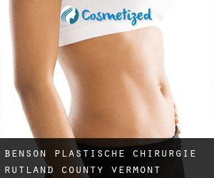 Benson plastische chirurgie (Rutland County, Vermont)