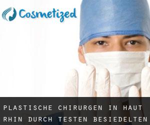 Plastische Chirurgen in Haut-Rhin durch testen besiedelten gebiet - Seite 1
