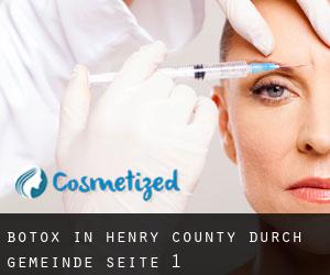 Botox in Henry County durch gemeinde - Seite 1