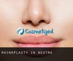 Rhinoplasty in Neutra Rhinoplasty in Neutra