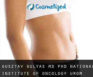 Gusztav GULYAS MD, PhD. National Institute of Oncology (Üröm)