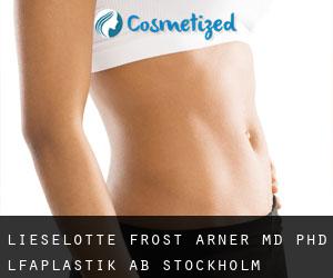 Lieselotte FROST-ARNER MD, PhD. LFAplastik AB (Stockholm)